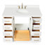 Freitas 48'' Solid Wood Single Bathroom Vanity-463623749-463623748-532015409