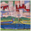 Modern Landscape I Giclee On Canvas