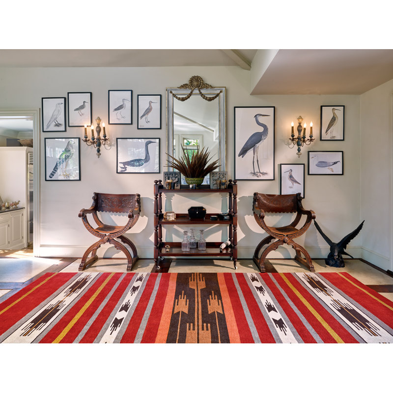 Mesa Wool Southwestern Area Rug, Rectangle 3' x 5'