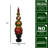Fraser Hill Farm 50-in. Resin Ball and Finial Topiary in Pedestal Urn