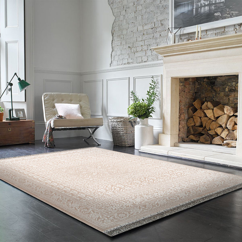 Tapis rectangulaire en coton Teapre, Tapis de couloir 3 pi 3 po x 10 pi