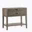 Table de chevet 1 tiroir - Gris vieilli