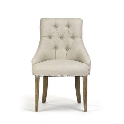 Linen Side Chair