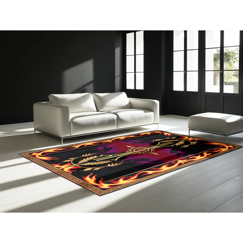 Baroque Serenade Rug, Round 4'