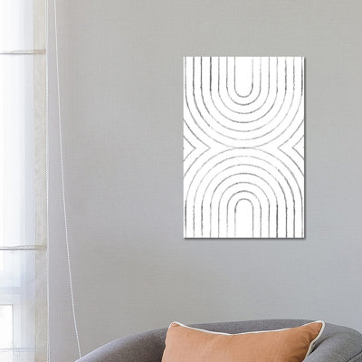 Abstract Line Art by Whales Way - Painting on Canvas