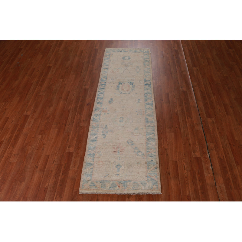 Tapis turc Oushak en laine 3 x 8