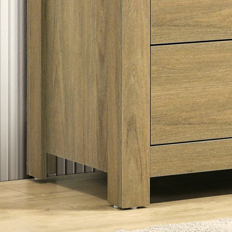 Donough 6 - Drawer Dresser, Modern Dresser with Drawers, Anti-tipping Bracket Included