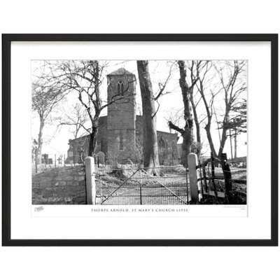 Thorpe Arnold, St Mary's Church C1955 - Single Picture Frame Print