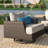 Jorolf 5 - Person Patio Conversation Set with Cushions-1796101849-1796101854
