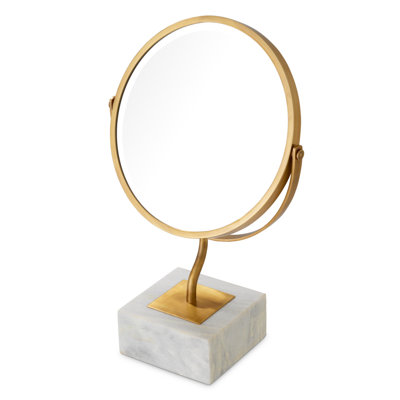 Round Metal Mirror