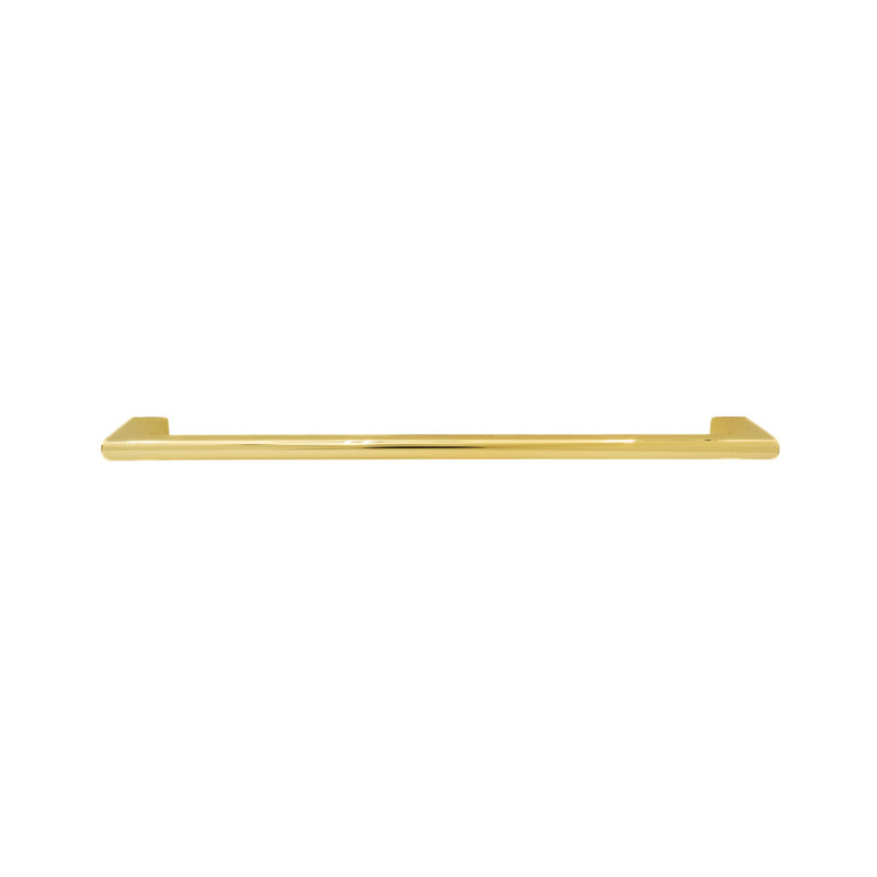 Vail 10" Polished Gold Bar Pull, Polished Gold, 10"