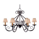 Jenna 6 - Light Chandelier