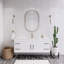 Ensemble de meuble-lavabo mural simple 60 "Spring-1857239700