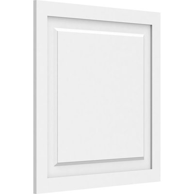 Panneau mural Harrison 3D en blanc