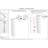 1pc Glam White Open Shelving Rack