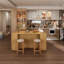 Grand îlot de cuisine 74,8 po