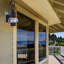 Matte Black Outdoor Wall Lantern-585571793