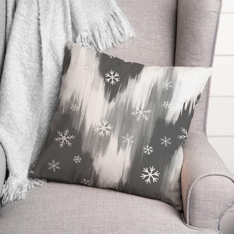  Coussin décoratif abstrait, Gris