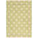 Maze Wool Trellis Area Rug in Moss