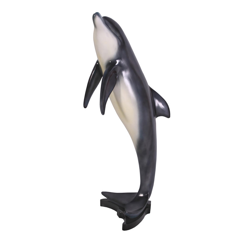 Statue de dauphin de mer qui saute, Grand