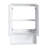 Modern 24" Bathroom Wall Cabinet, Glossy White, Soft Closing Hinges, Floating Design, , And Stylish White Close Doors, Mount, Suitable For Bedroom Study Storage-996862766