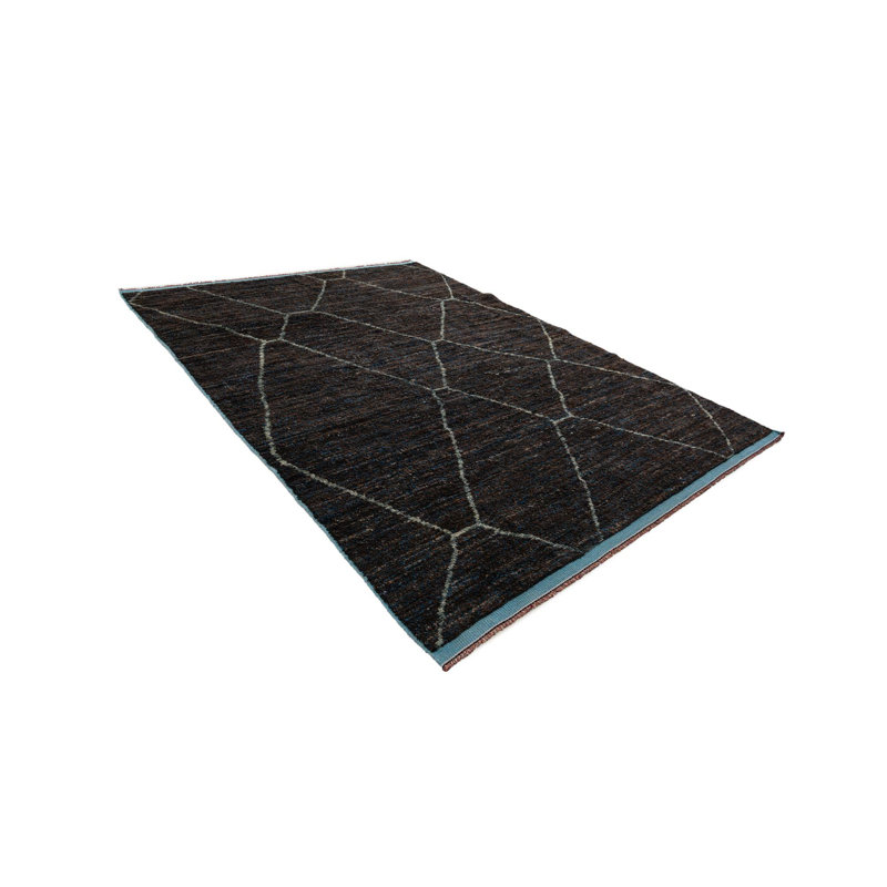 Tapis brun foncé Ottilie