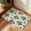 Tapis décoratif à petits motifs floraux 47 x 31 po pour couloir