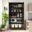 Armoire de rangement, métal, 71 po, tablettes réglables, 2 portes profilées 71 po, avec portes et-1051514304