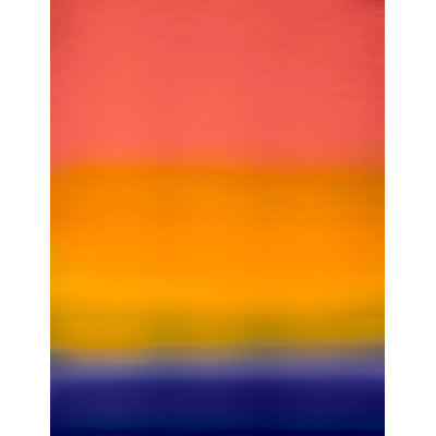 Gradient Sunset 1 Painting by Lillian August