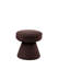 Finition brune 1Pc Tabouret d'appoint rond Teddy-1291671704
