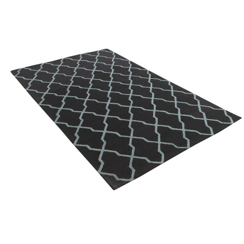 Tapis noir 5 x 8 Percy
