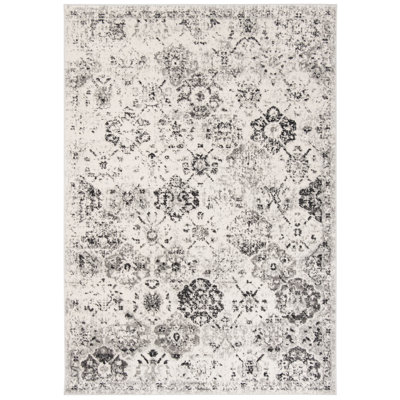 Tapis oriental argenté / gris Newhouse
