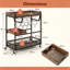 Wine Bottle & Glass Rack