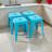 Counter Stool Set Of 4,18" Industrial Stackable Metal Bar Stools, Backless Metal Dining Chairs For Indoor Outdoor Kitchen Classroom-1235433563-1213110264