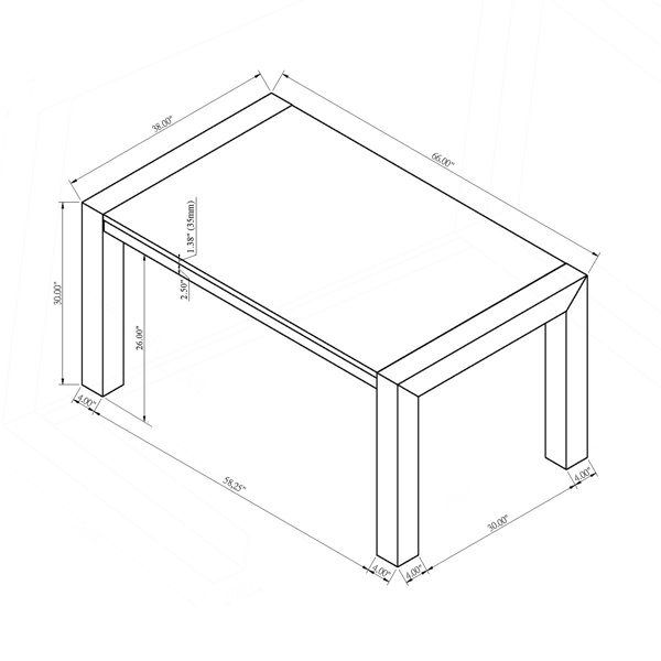 Dimensions du produit