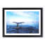Whale Tail from the Ocean - Picture Frame Painting Print-56739217-56739218