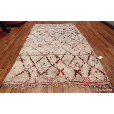 Moroccan One-of-a-Kind Rectangle 6'2" X 10'5" Area Rug