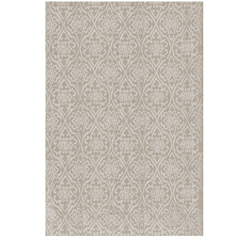 Damask Area Rug