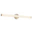 Vire 30-in Black dimmable LED Wall Sconce-381057347