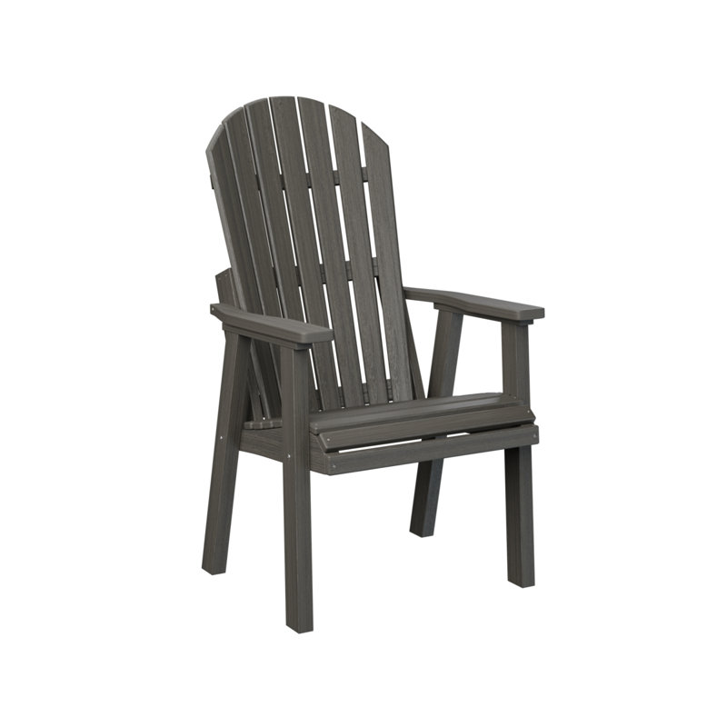 Berlin Gardens Comfo Back Regular Deck Chair, Coastal Gray