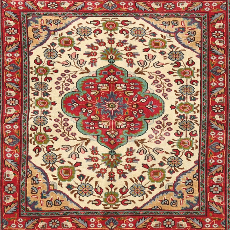 Abercorn Oriental Indoor Rug, Square 3'