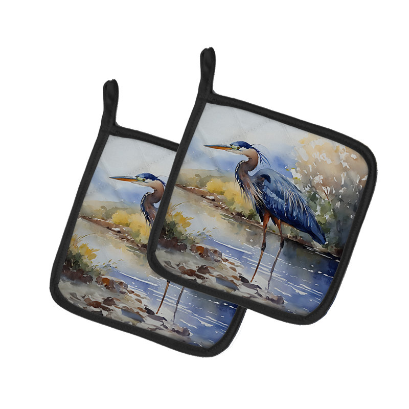 Caroline's Treasures Nautical Collection Polyester Potholder Set