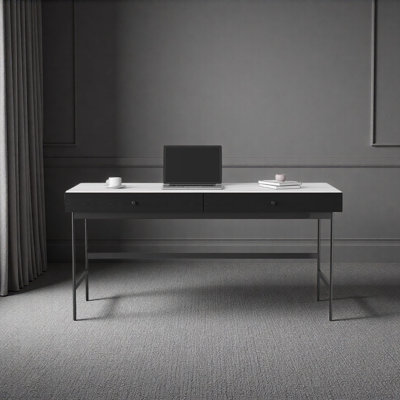 Italian Minimalist Slate Desk