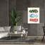 "Epic Graffiti" My Tropical Flip Flops "par Yvette St. Amant, art mural sur toile-106172645