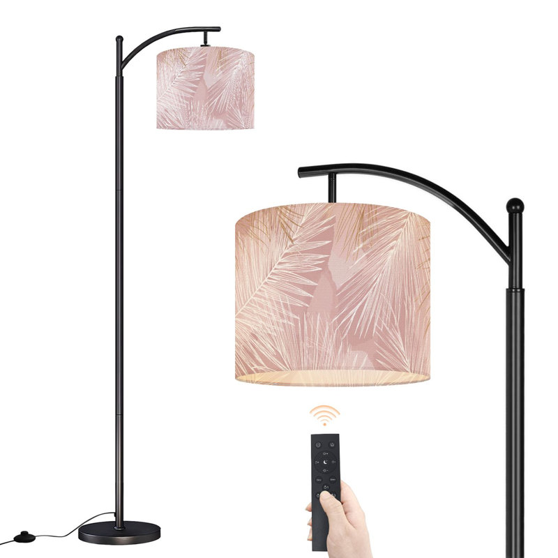 Lampe sur pied avec abat-jour réglable Arc