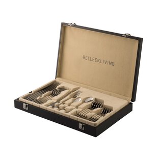 Belleek Home Occasions 24 Piece Stainless Steel Cutlery Set , Service for 6