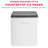 Frigidaire 26 lbs Countertop Ice Maker with Touch Display, White-125469653