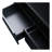 Modern Black TV Stand, 20 Colors LED TV Stand W/Remote Control Lights-1234429626