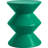 15" Wide Side Table In ABS Plastic With Double-Hourglass Design Michailo Collection-2089582701