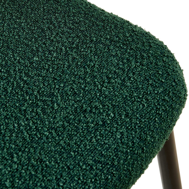 Ensemble de 2 chaises de salle à manger en rotin, rembourrées avec dossier en canne naturelle pour plus de confort et de style dans les salles à manger et les salons